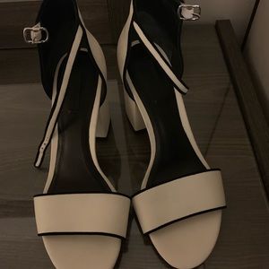 White Block Alexander Wang Heels